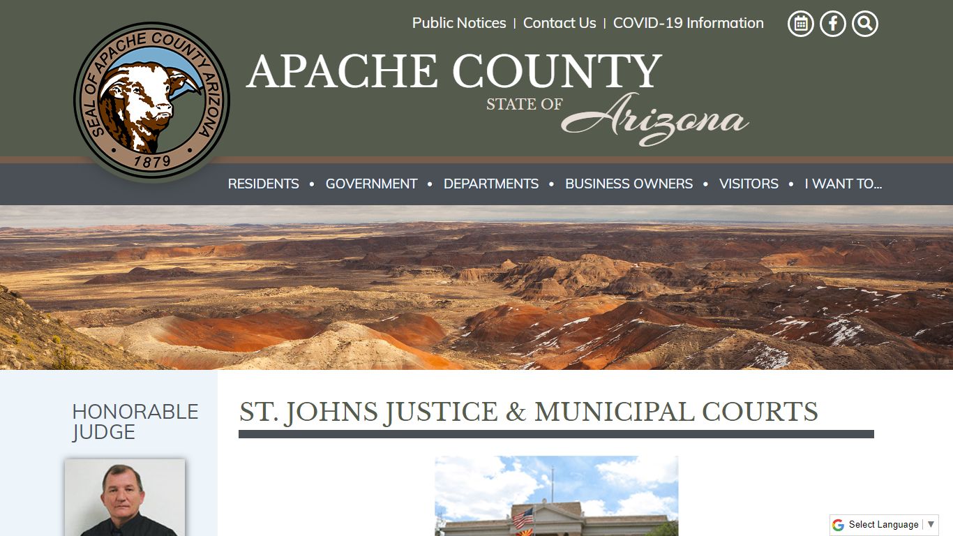 St. Johns Justice & Municipal Courts - Apache County